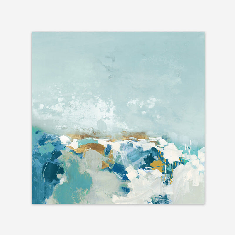 Shop Sea Pebbles (Square) Art Print a painted abstract themed wall art print from The Print Emporium wall artwork collection - Buy Australian made fine art painting style poster and framed prints for the home and your interior decor room, TPE-PC-BC053-AP