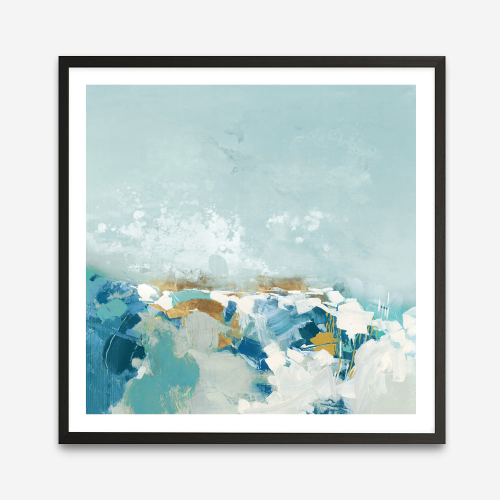 Shop Sea Pebbles (Square) Art Print a painted abstract themed wall art print from The Print Emporium wall artwork collection - Buy Australian made fine art painting style poster and framed prints for the home and your interior decor room, TPE-PC-BC053-AP