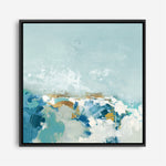 Shop Sea Pebbles (Square) Canvas Print a painted abstract themed framed canvas wall art print from The Print Emporium artwork collection - Buy Australian made fine art painting style stretched canvas prints for the home and your interior decor space, TPE-PC-BC053-CA-40X40-NF