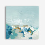 Shop Sea Pebbles (Square) Canvas Print a painted abstract themed framed canvas wall art print from The Print Emporium artwork collection - Buy Australian made fine art painting style stretched canvas prints for the home and your interior decor space, TPE-PC-BC053-CA-40X40-NF