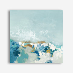 Shop Sea Pebbles (Square) Canvas Print a painted abstract themed framed canvas wall art print from The Print Emporium artwork collection - Buy Australian made fine art painting style stretched canvas prints for the home and your interior decor space, TPE-PC-BC053-CA-40X40-NF