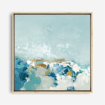 Shop Sea Pebbles (Square) Canvas Print a painted abstract themed framed canvas wall art print from The Print Emporium artwork collection - Buy Australian made fine art painting style stretched canvas prints for the home and your interior decor space, TPE-PC-BC053-CA-40X40-NF