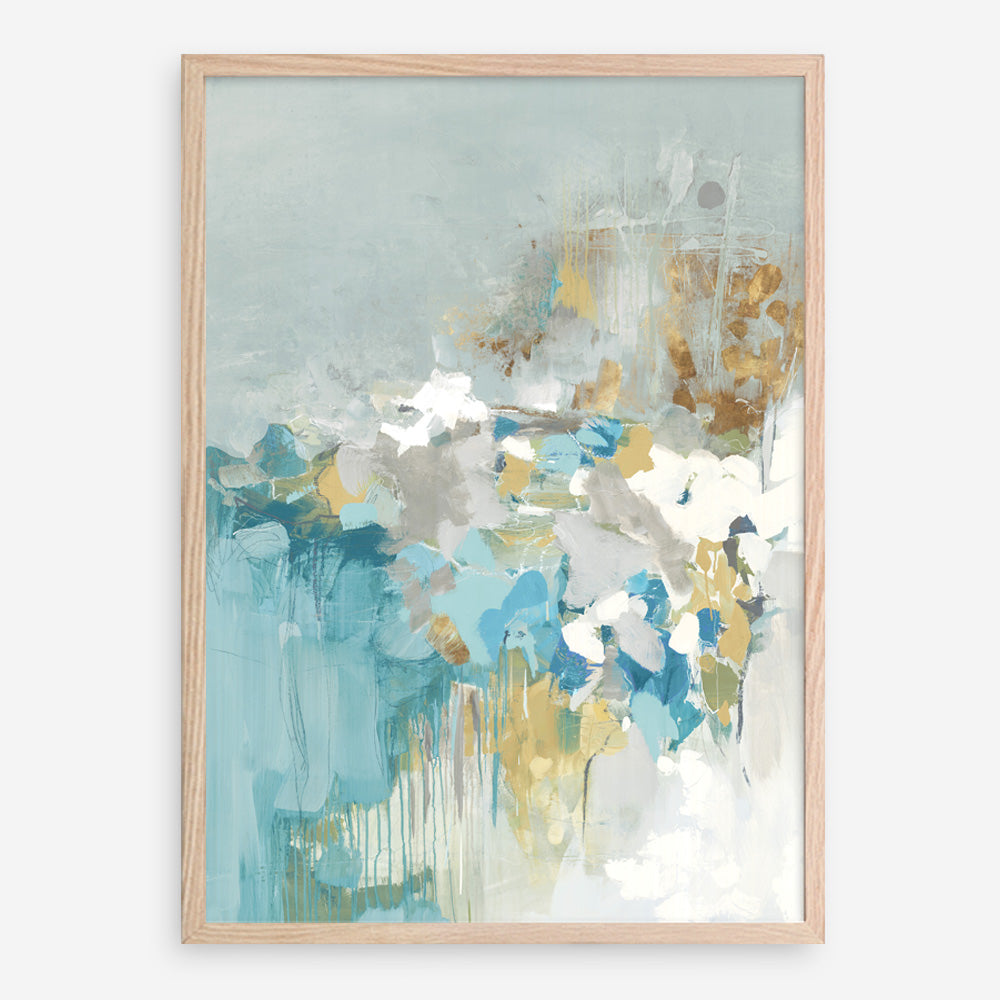 Shop Sea Well Art Print a painted abstract themed wall art print from The Print Emporium wall artwork collection - Buy Australian made fine art painting style poster and framed prints for the home and your interior decor room, TPE-PC-BC054-AP