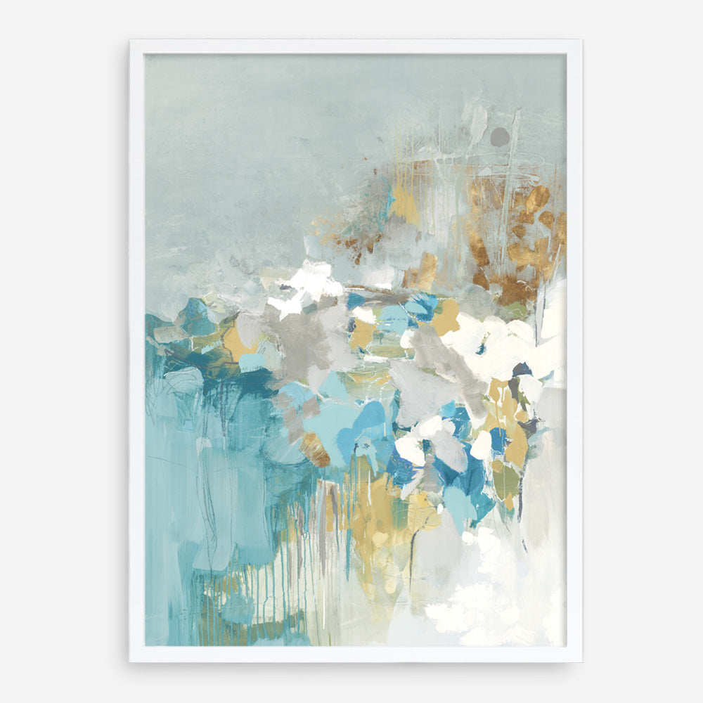Shop Sea Well Art Print a painted abstract themed wall art print from The Print Emporium wall artwork collection - Buy Australian made fine art painting style poster and framed prints for the home and your interior decor room, TPE-PC-BC054-AP
