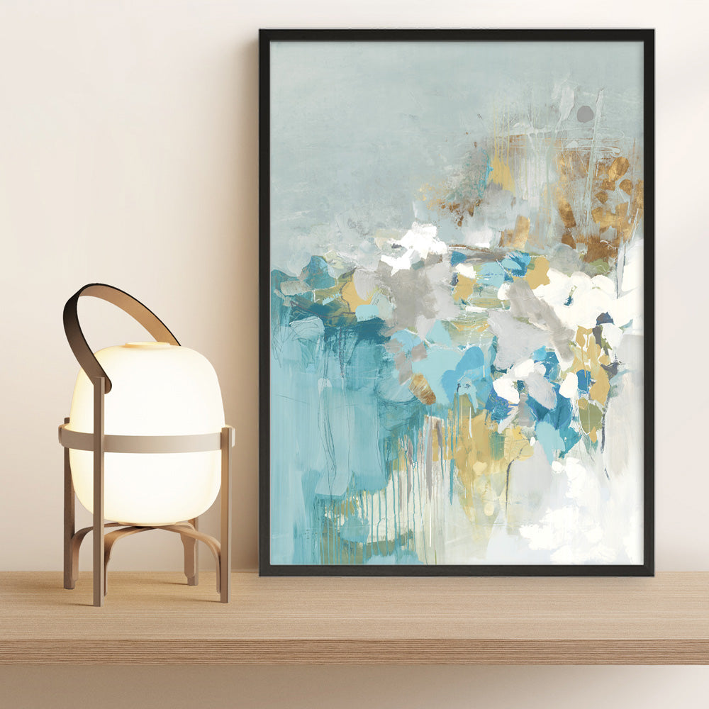 Shop Sea Well Art Print a painted abstract themed wall art print from The Print Emporium wall artwork collection - Buy Australian made fine art painting style poster and framed prints for the home and your interior decor room, TPE-PC-BC054-AP