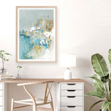 Shop Sea Well Art Print a painted abstract themed wall art print from The Print Emporium wall artwork collection - Buy Australian made fine art painting style poster and framed prints for the home and your interior decor room, TPE-PC-BC054-AP