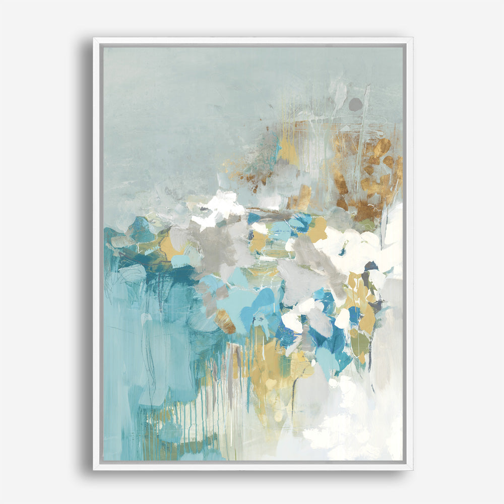 Shop Sea Well Canvas Print a painted abstract themed framed canvas wall art print from The Print Emporium artwork collection - Buy Australian made fine art painting style stretched canvas prints for the home and your interior decor space, TPE-PC-BC054-CA-35X46-NF
