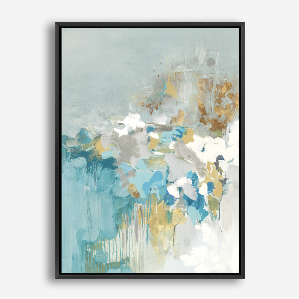 Shop Sea Well Canvas Print a painted abstract themed framed canvas wall art print from The Print Emporium artwork collection - Buy Australian made fine art painting style stretched canvas prints for the home and your interior decor space, TPE-PC-BC054-CA-35X46-NF