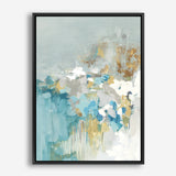 Shop Sea Well Canvas Print a painted abstract themed framed canvas wall art print from The Print Emporium artwork collection - Buy Australian made fine art painting style stretched canvas prints for the home and your interior decor space, TPE-PC-BC054-CA-35X46-NF
