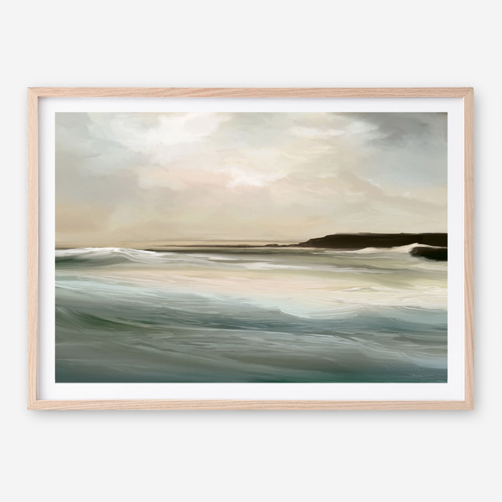 Shop Sennen Cove Art Print a painted abstract themed wall art print from The Print Emporium wall artwork collection - Buy Australian made fine art painting style poster and framed prints for the home and your interior decor room, TPE-DH-361-AP