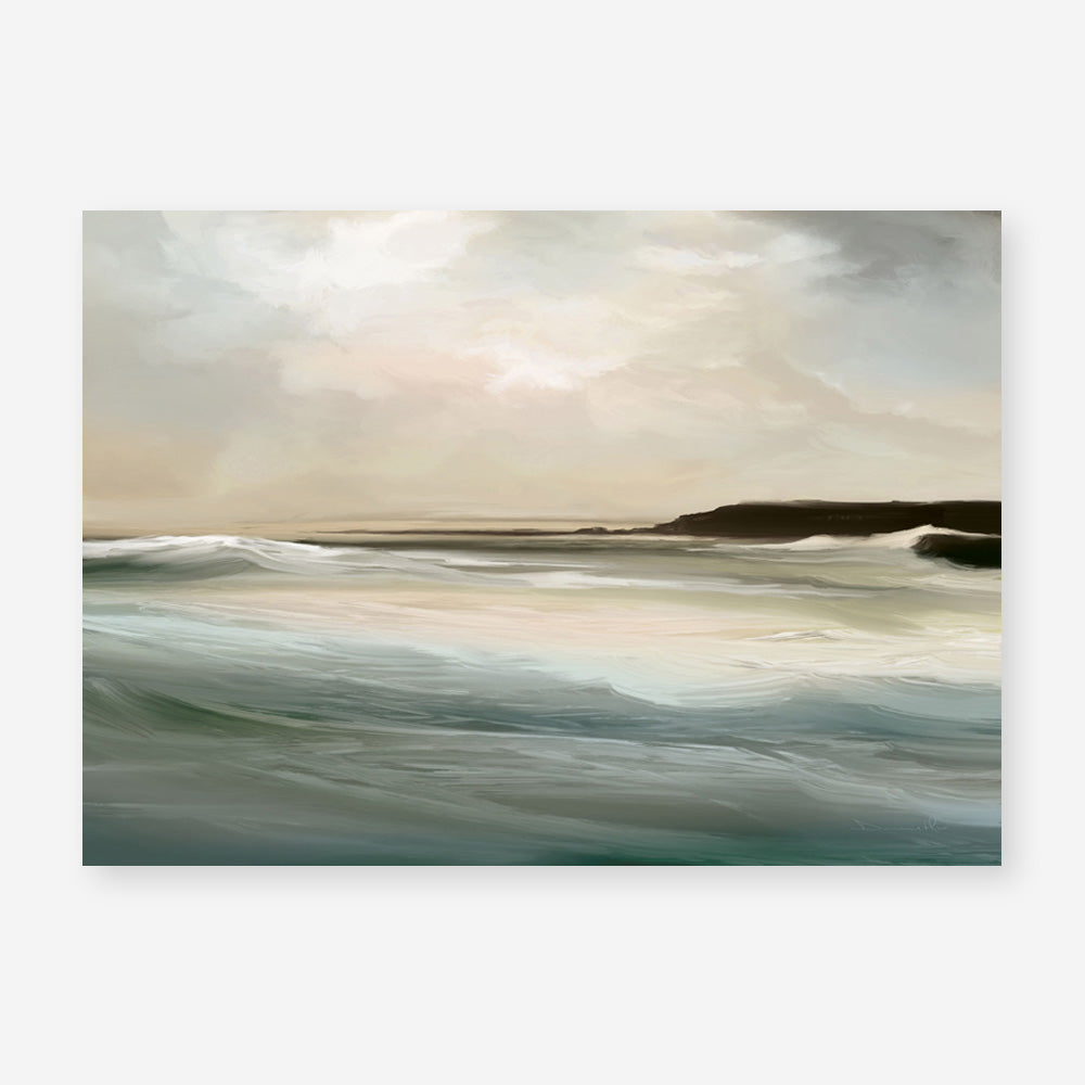 Shop Sennen Cove Art Print a painted abstract themed wall art print from The Print Emporium wall artwork collection - Buy Australian made fine art painting style poster and framed prints for the home and your interior decor room, TPE-DH-361-AP