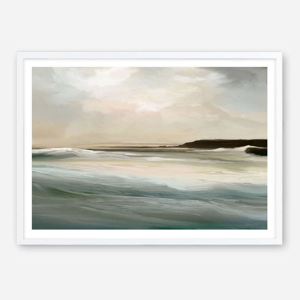 Shop Sennen Cove Art Print a painted abstract themed wall art print from The Print Emporium wall artwork collection - Buy Australian made fine art painting style poster and framed prints for the home and your interior decor room, TPE-DH-361-AP