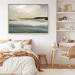 Shop Sennen Cove Canvas Print a painted abstract themed framed canvas wall art print from The Print Emporium artwork collection - Buy Australian made fine art painting style stretched canvas prints for the home and your interior decor space, TPE-DH-361-CA-35X46-NF
