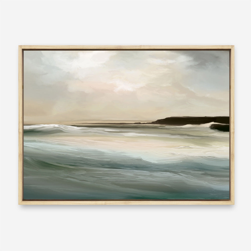 Shop Sennen Cove Canvas Print a painted abstract themed framed canvas wall art print from The Print Emporium artwork collection - Buy Australian made fine art painting style stretched canvas prints for the home and your interior decor space, TPE-DH-361-CA-35X46-NF