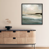 Shop Sennen Cove (Square) Art Print a painted abstract themed wall art print from The Print Emporium wall artwork collection - Buy Australian made fine art painting style poster and framed prints for the home and your interior decor room, TPE-DH-173-AP