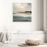 Shop Sennen Cove (Square) Art Print a painted abstract themed wall art print from The Print Emporium wall artwork collection - Buy Australian made fine art painting style poster and framed prints for the home and your interior decor room, TPE-DH-173-AP