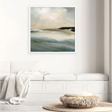 Shop Sennen Cove (Square) Art Print a painted abstract themed wall art print from The Print Emporium wall artwork collection - Buy Australian made fine art painting style poster and framed prints for the home and your interior decor room, TPE-DH-173-AP