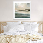 Shop Sennen Cove (Square) Art Print a painted abstract themed wall art print from The Print Emporium wall artwork collection - Buy Australian made fine art painting style poster and framed prints for the home and your interior decor room, TPE-DH-173-AP