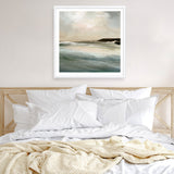 Shop Sennen Cove (Square) Art Print a painted abstract themed wall art print from The Print Emporium wall artwork collection - Buy Australian made fine art painting style poster and framed prints for the home and your interior decor room, TPE-DH-173-AP