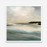 Shop Sennen Cove (Square) Art Print a painted abstract themed wall art print from The Print Emporium wall artwork collection - Buy Australian made fine art painting style poster and framed prints for the home and your interior decor room, TPE-DH-173-AP