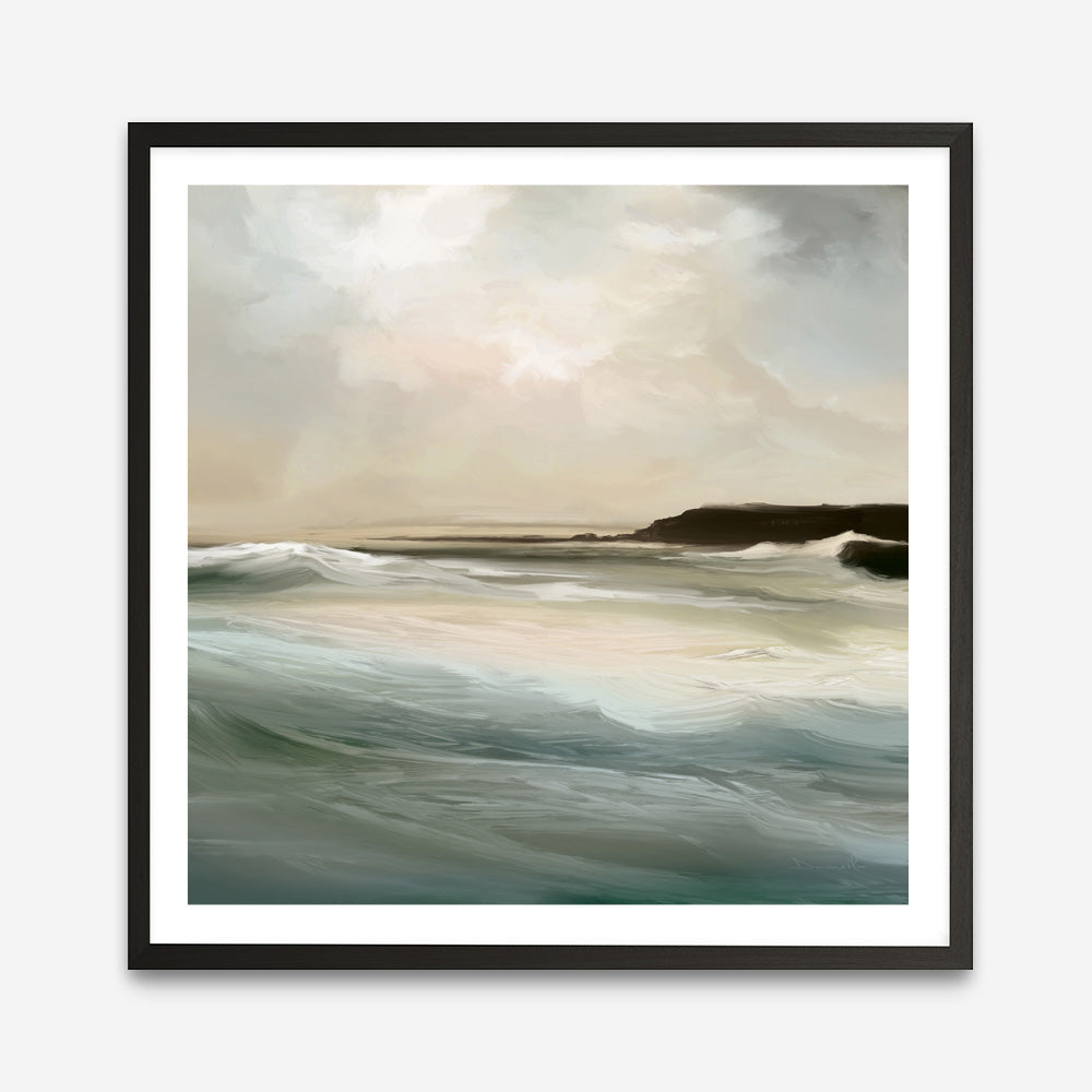 Shop Sennen Cove (Square) Art Print a painted abstract themed wall art print from The Print Emporium wall artwork collection - Buy Australian made fine art painting style poster and framed prints for the home and your interior decor room, TPE-DH-173-AP