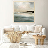 Shop Sennen Cove (Square) Canvas Print a painted abstract themed framed canvas wall art print from The Print Emporium artwork collection - Buy Australian made fine art painting style stretched canvas prints for the home and your interior decor space, TPE-DH-173-CA-40X40-NF