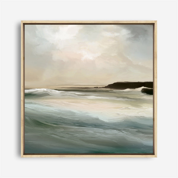 Shop Sennen Cove (Square) Canvas Print a painted abstract themed framed canvas wall art print from The Print Emporium artwork collection - Buy Australian made fine art painting style stretched canvas prints for the home and your interior decor space, TPE-DH-173-CA-40X40-NF