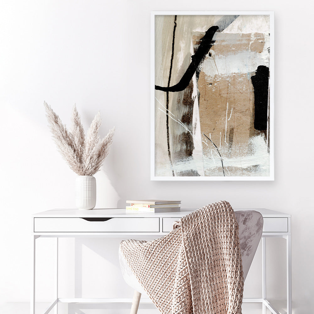 Shop Sentiment Art Print a painted abstract themed wall art print from The Print Emporium wall artwork collection - Buy Australian made fine art painting style poster and framed prints for the home and your interior decor room, TPE-DH-090-AP