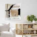 Shop Sentiment (Square) Art Print a painted abstract themed wall art print from The Print Emporium wall artwork collection - Buy Australian made fine art painting style poster and framed prints for the home and your interior decor room, TPE-DH-313-AP