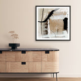 Shop Sentiment (Square) Art Print a painted abstract themed wall art print from The Print Emporium wall artwork collection - Buy Australian made fine art painting style poster and framed prints for the home and your interior decor room, TPE-DH-313-AP