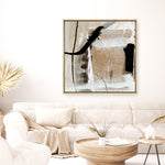 Shop Sentiment (Square) Canvas Print a painted abstract themed framed canvas wall art print from The Print Emporium artwork collection - Buy Australian made fine art painting style stretched canvas prints for the home and your interior decor space, TPE-DH-313-CA-40X40-NF