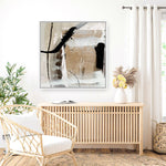 Shop Sentiment (Square) Canvas Print a painted abstract themed framed canvas wall art print from The Print Emporium artwork collection - Buy Australian made fine art painting style stretched canvas prints for the home and your interior decor space, TPE-DH-313-CA-40X40-NF