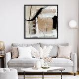 Shop Sentiment (Square) Canvas Print a painted abstract themed framed canvas wall art print from The Print Emporium artwork collection - Buy Australian made fine art painting style stretched canvas prints for the home and your interior decor space, TPE-DH-313-CA-40X40-NF