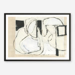 Shop Settling Shapes I Art Print a painted abstract themed wall art print from The Print Emporium wall artwork collection - Buy Australian made fine art painting style poster and framed prints for the home and your interior decor room, TPE-PC-WZ559-AP