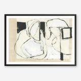 Shop Settling Shapes I Art Print a painted abstract themed wall art print from The Print Emporium wall artwork collection - Buy Australian made fine art painting style poster and framed prints for the home and your interior decor room, TPE-PC-WZ559-AP