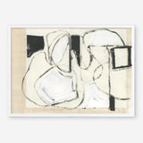 Shop Settling Shapes I Art Print a painted abstract themed wall art print from The Print Emporium wall artwork collection - Buy Australian made fine art painting style poster and framed prints for the home and your interior decor room, TPE-PC-WZ559-AP