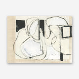 Shop Settling Shapes I Canvas Print a painted abstract themed framed canvas wall art print from The Print Emporium artwork collection - Buy Australian made fine art painting style stretched canvas prints for the home and your interior decor space, TPE-PC-WZ559-CA-35X46-NF