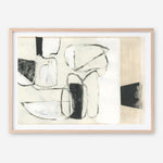 Shop Settling Shapes II Art Print a painted abstract themed wall art print from The Print Emporium wall artwork collection - Buy Australian made fine art painting style poster and framed prints for the home and your interior decor room, TPE-PC-WZ560-AP