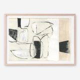 Shop Settling Shapes II Art Print a painted abstract themed wall art print from The Print Emporium wall artwork collection - Buy Australian made fine art painting style poster and framed prints for the home and your interior decor room, TPE-PC-WZ560-AP