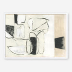 Shop Settling Shapes II Art Print a painted abstract themed wall art print from The Print Emporium wall artwork collection - Buy Australian made fine art painting style poster and framed prints for the home and your interior decor room, TPE-PC-WZ560-AP