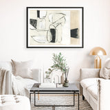 Shop Settling Shapes II Art Print a painted abstract themed wall art print from The Print Emporium wall artwork collection - Buy Australian made fine art painting style poster and framed prints for the home and your interior decor room, TPE-PC-WZ560-AP