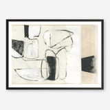 Shop Settling Shapes II Art Print a painted abstract themed wall art print from The Print Emporium wall artwork collection - Buy Australian made fine art painting style poster and framed prints for the home and your interior decor room, TPE-PC-WZ560-AP