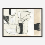 Shop Settling Shapes II Art Print a painted abstract themed wall art print from The Print Emporium wall artwork collection - Buy Australian made fine art painting style poster and framed prints for the home and your interior decor room, TPE-PC-WZ560-AP