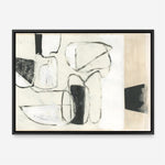 Shop Settling Shapes II Canvas Print a painted abstract themed framed canvas wall art print from The Print Emporium artwork collection - Buy Australian made fine art painting style stretched canvas prints for the home and your interior decor space, TPE-PC-WZ560-CA-35X46-NF