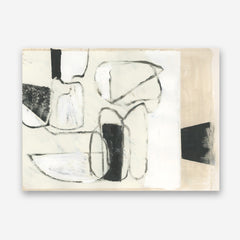 Shop Settling Shapes II Canvas Print a painted abstract themed framed canvas wall art print from The Print Emporium artwork collection - Buy Australian made fine art painting style stretched canvas prints for the home and your interior decor space, TPE-PC-WZ560-CA-35X46-NF