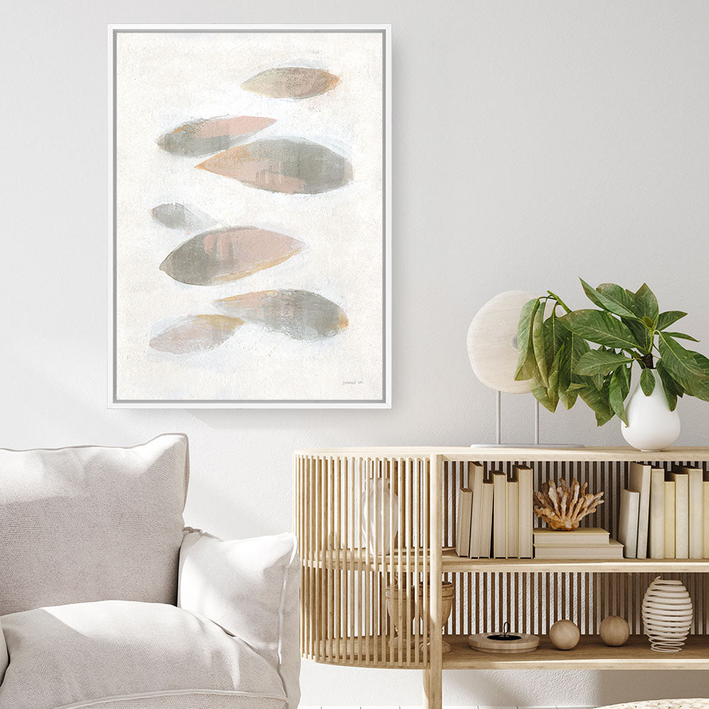 Shop Seven Paces Canvas Print a painted abstract themed framed canvas wall art print from The Print Emporium artwork collection - Buy Australian made fine art painting style stretched canvas prints for the home and your interior decor space, TPE-WA-67221-CA-35X46-NF