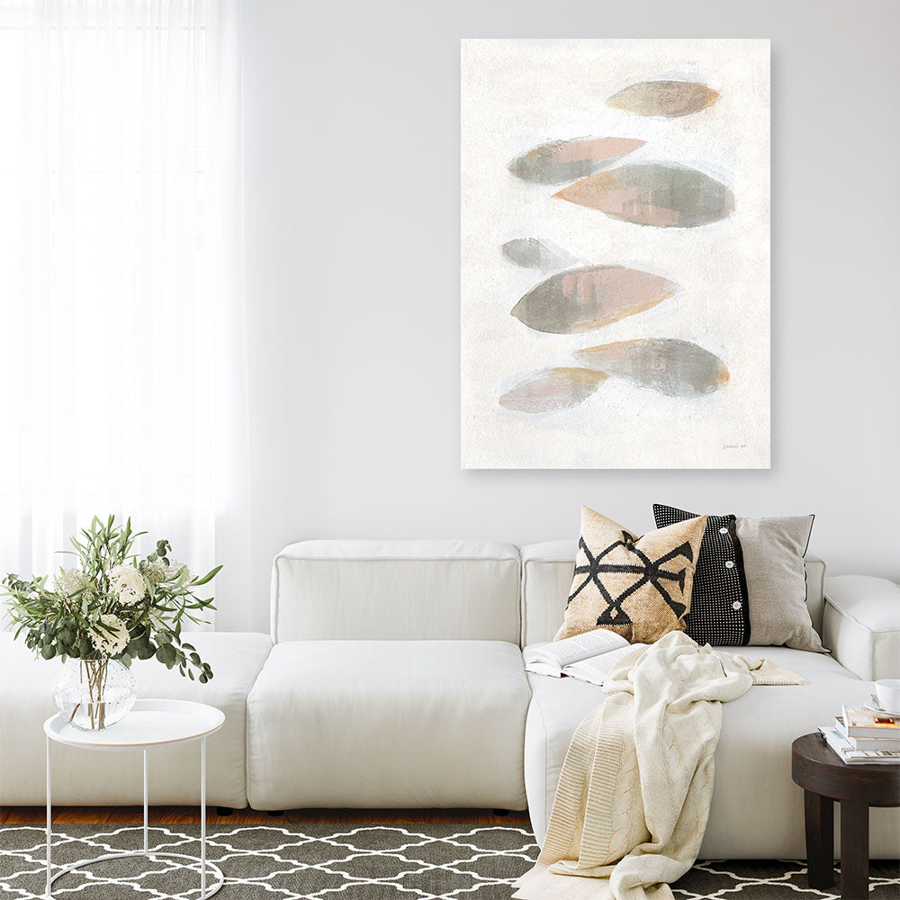 Shop Seven Paces Canvas Print a painted abstract themed framed canvas wall art print from The Print Emporium artwork collection - Buy Australian made fine art painting style stretched canvas prints for the home and your interior decor space, TPE-WA-67221-CA-35X46-NF