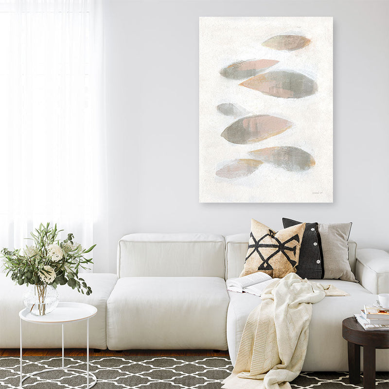 Shop Seven Paces Canvas Print a painted abstract themed framed canvas wall art print from The Print Emporium artwork collection - Buy Australian made fine art painting style stretched canvas prints for the home and your interior decor space, TPE-WA-67221-CA-35X46-NF