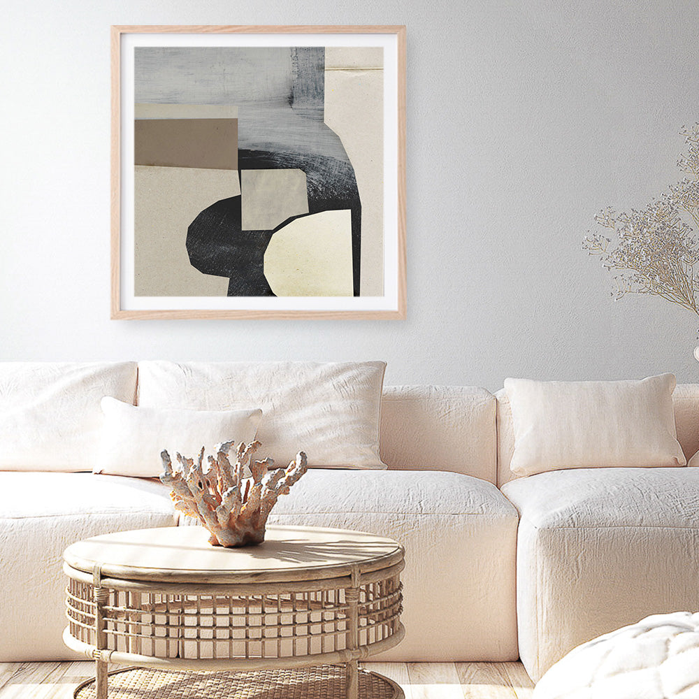 Shop Shades (Square) Art Print a painted abstract themed wall art print from The Print Emporium wall artwork collection - Buy Australian made fine art painting style poster and framed prints for the home and your interior decor room, TPE-DH-314-AP