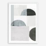 Shop Shape Parade I Art Print a painted abstract themed wall art print from The Print Emporium wall artwork collection - Buy Australian made fine art painting style poster and framed prints for the home and your interior decor room, TPE-PC-WZ573-AP